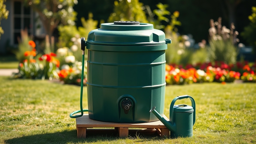 Gartenpirat Regentonne: Mit Pumpe oder Schwerkraft nutzen