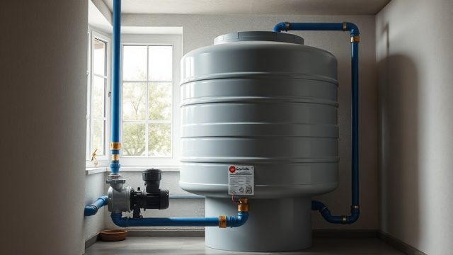 Graf Carat: Hauswasserwerk für Innenanschluss konfigurieren