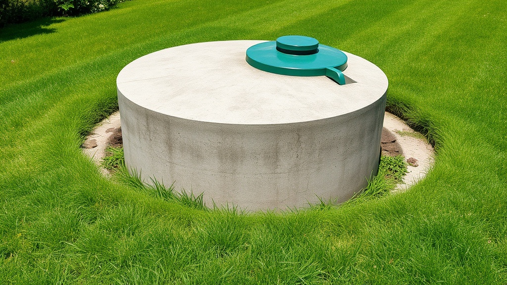 Mall Beton-Zisterne: Hausinstallation für Toilettenspülung