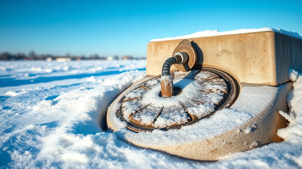 Mall Beton-Zisterne: Winterfest machen und Frostschutz